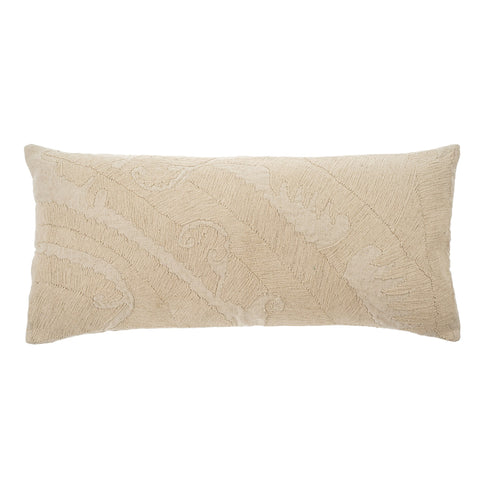 Elodie Embroidered Long Pillow