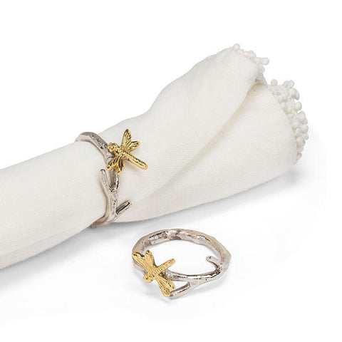 Dragonfly Branch Napkin Ring