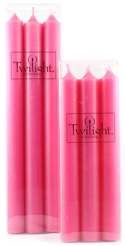 Dinner Candle Pack, Fuchsia