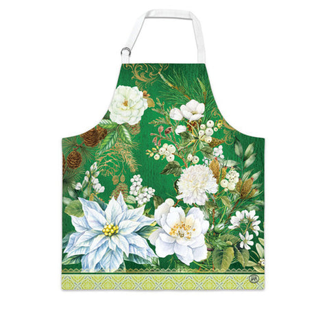 Winter Blooms Apron