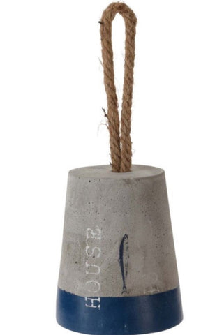 Cement Doorstopper with Rope