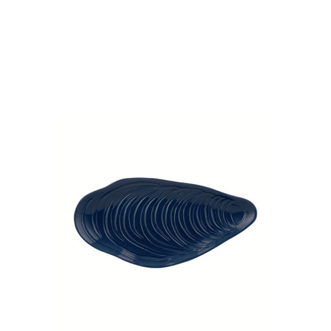 Nautical Shell Platter, Navy - Large