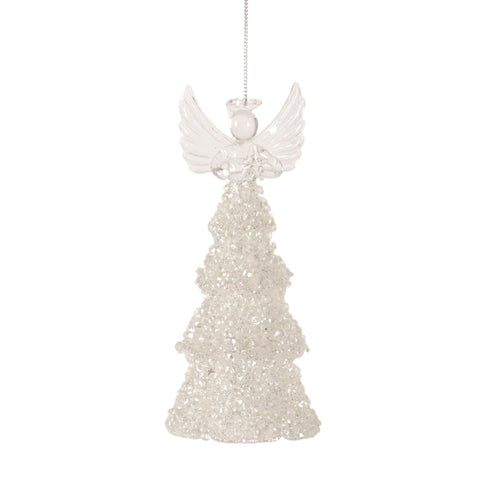 Glass Angel Ornament
