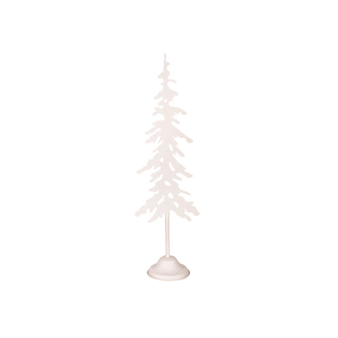 White Metal Tree Decor, Small