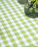 April Cornell Dining Cloth, Fern Check - Green