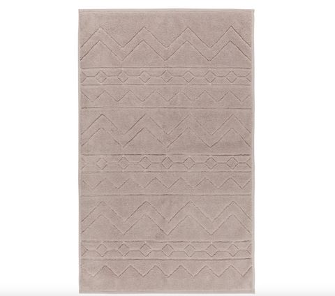 Jacquard Bathmat, Stone