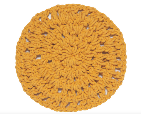 Knot Trivet, Ochre