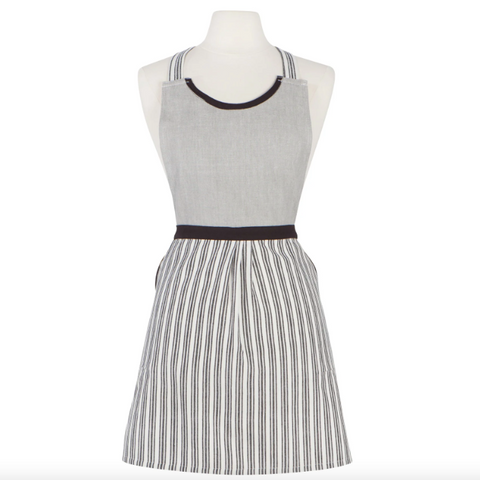 Petite Apron, Ticking Stripe