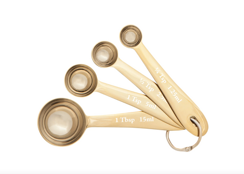 Gold Measuring Spoons