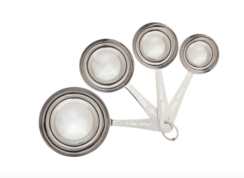 Silver Measuring Cups