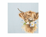 Wrendale Beverage Napkins, Daisy Coo