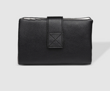 Bailey Wallet, Black Metallic