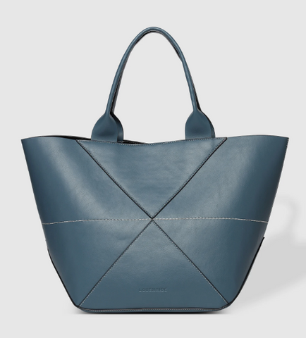 Roma Tote, Steel Blue