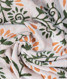 Tranquillo Towels, Green Floral