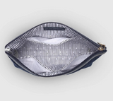 Bessie Makeup Bag, Velvet Navy