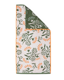 Tranquillo Towels, Green Floral