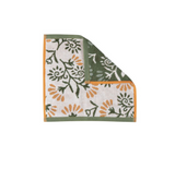 Tranquillo Towels, Green Floral