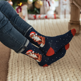 Wrendale Men's Sock, Festive Fox