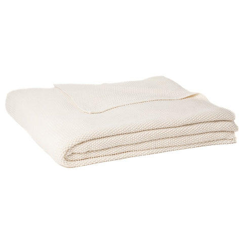 Charly Queen Blanket, Cream