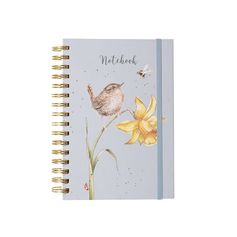 Wrendale Spiral Notebook, Birds and the Bees
