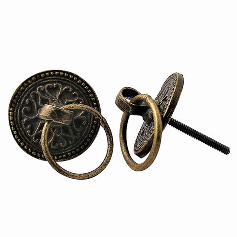 Metal Pull, Wheel Floral