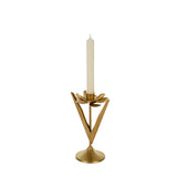 Bloom Candle Holders, Gold