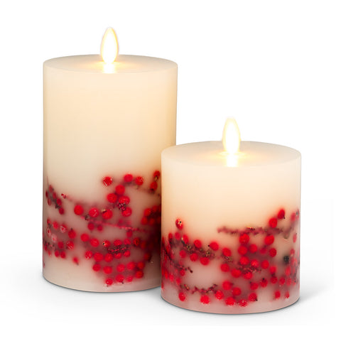 Reallite Flameless Candles, Berry