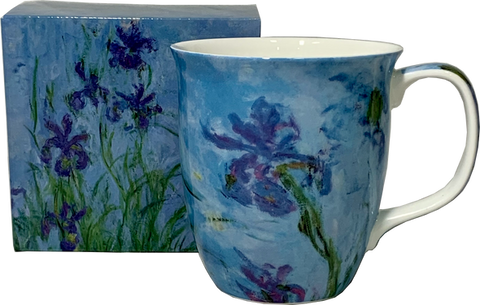 McIntosh Java Mug - Claude Monet, Lilac Irises