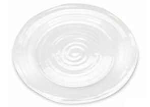 Snack Plate, White