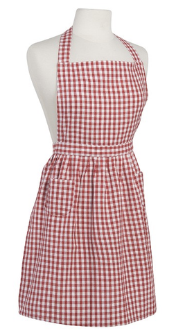 Classic Apron, Red Gingham