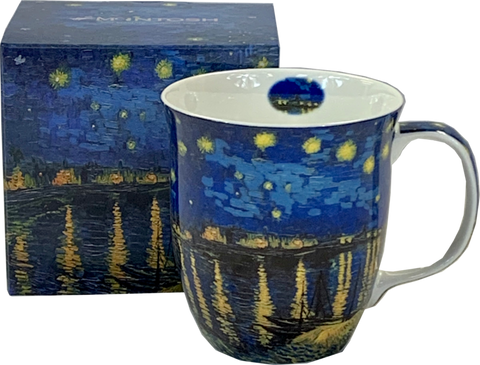 McIntosh Java Mug - Vincent Van Gogh, Starry Night Rhone