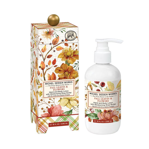 Fall Leaves and Flowers Lotion