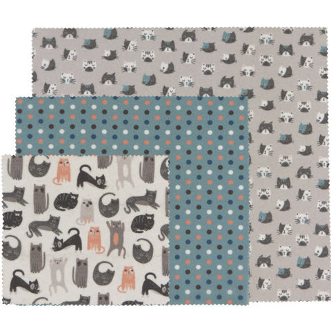 Beeswax Wraps, Cats