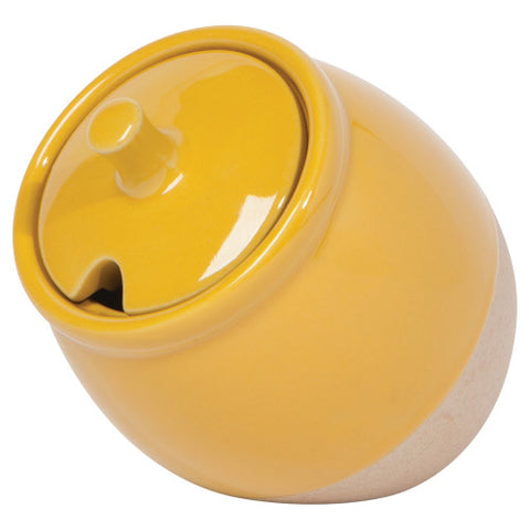 Solar Ochre Sugar Pot